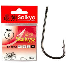 Крючки  Saikyo KH-10006BN  -10 Sode Ring (уп.10шт)