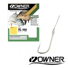 Крючки с поводк.с петлей Owner  RL-560-16 Match (0,12мм/1,5кг/70см) (уп.10шт)
