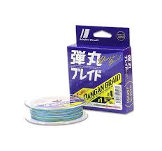 Леска плет.Major Craft Dangan X4 Braid   d0,15мм/8,6кг/200м. Multicolor