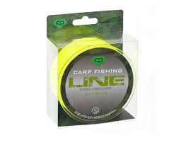 Леска Carp Pro Fluorocarbon Coated Fluo Yellow 1000м. 0,331мм  (7,5кг) 
