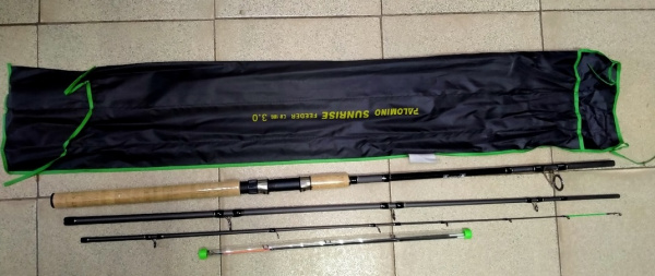 Уд.фидер. Palomino Sunrise Feeder 3,0м. 60-180гр. (3секц.+3хл.)