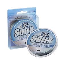 Леска плет.Sufix Ice Braid  50м. 0,06мм. 2,7кг.  